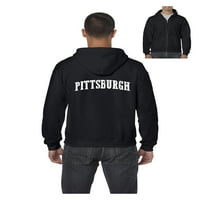 Muška dukserica pulover pulone punog zip - Pittsburgh