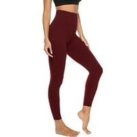 Adviicd Petite joga hlače za žene plus veličine joga hlače za žene ženske casual bootleg joga hlače