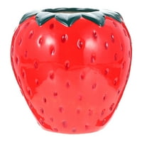 Hemoton keramički desktop vaze umjetnički voćni cvijet, aranzing vase jagoda oblik vaze