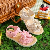 Dječje sandale meke ravne cipele modne udobne luk meke dno vodootporne lagane baby princeze sandale