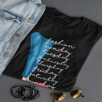 Majica modne sedmice Žene -Spedeals dizajni, ženski medij