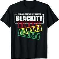 Blacky clactity crna afrička američka crna majica