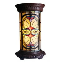Roba Tiffany-Glass Light Victorian pijedestal Svjetlo 15 visok