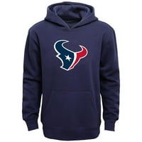 Mladi Navty Houston Texans Logo tima Pulover Hoodie