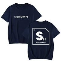 James Hype StereoHype majica Crewneck kratki rukav Tee ženska odjeća za muškarce