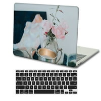 Kaishek zaštitna futrola Tvrdi poklopac Kompatibilni izdanje Stare MacBook Pro S sa CD-ROM + crni poklopac