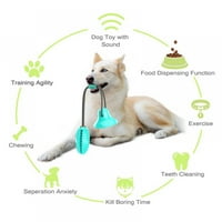 Zeleni kućni kućni ugrizi igračke za pse gume žvakaći kuglice čišćenje zuba Sigurna elastičnost meka