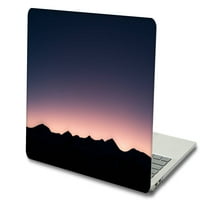 Kaishek Hard Shell pokrivač samo kompatibilan je objavljen MacBook PRO S bez dodira bez CD-ROM modela: ružičasta serija 0555
