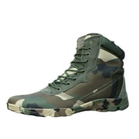 Colisha muškarci planinarske cipele čipke udružene čizme taktičke vojske čizme džungle prozračna vojska na otvorenom, zelena 6