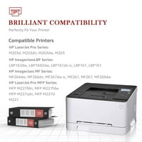 30a CF230A CF toner kaseta za HP LaserJet Pro MBP M227FDW M227FDN PRO M203DW M203D M203DN Printeri visokog printer