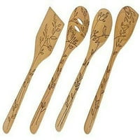 Talisman Dizajn 12 Set za kašike i spatulu Bukovo drvo - Dizajn prirode