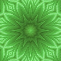 Ahgly Company u zatvorenom okruglom uzorkom neonske zelene prostirke, 4 '