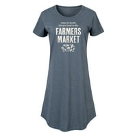 Instant poruka - kada se sumnja, uvijek pređite na tržište farmera - Ženska na bilo koji način odijevanja