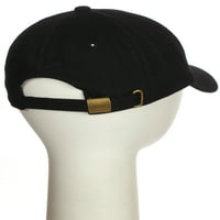 Prilagođeno slovo intijalno bejzbol šešir A do z Boje tima, crna kapa bijela crveno slovo x