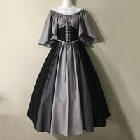 Srednjovjekovna renesansna haljina žena sa Corset Plus Veličine Večernje lopte haljine kostim vintage