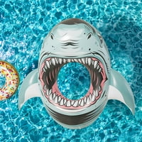 Sklopivi prsten za plivanje na napuhavanje smiješan prsten za morski psi na napuhavanje za djecu odraslih