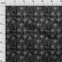 Onuone organsko pamučno od listova tkanine i cvjetni umjetnički sashiko Sashiko Ispis Dekor tkanina