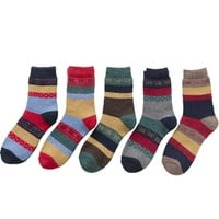 FVWitlyh čarape za čizme za visoke čizme parovi čarape ženske jesenje i zimske zadebljane srednje barel