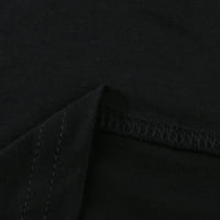 Ženski Ljeto plus veličina kratkih rukava Ležerne prilike punjeni zip labavi v vrat izrez izrez bluza