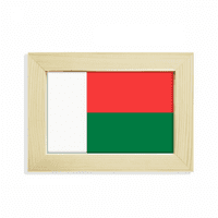 Madagaskar Nacionalna zastava Afrika Country Desktop Dekorate fotografiju Okvir slike umjetno slika