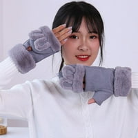 Rukavice za modne rešetke za teplotne rukavice za žene za žene tople antilopske rukavice elastične zimske