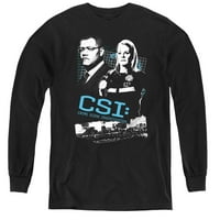 CSI - Istražite ovo - majicu s dugim rukavima za mlade - X-Large