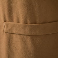 Ljetni vrhovi rezervoara za muškarce Muškarci Solid Fashion Retro ima džepove Jednokrilni prsluk prsluk