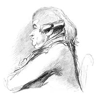 James Boswell. NSkottish advokat i pisac. Graviranje nakon crteža gospodine Thomas Lawrence. Poster Print by