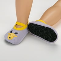 Sock Toddler Boys Girls non kliz ljeti ispis Prozračivi prvi hodači predrašilene podne meke čarape cipele 6m-4y