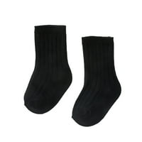 Modne čarape za djecu Dječje čarape Dječaci i djevojke Pamučne čarape Dvostruke igle Srednja teletska
