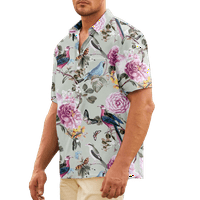 Flower majica kratkih rukava za muškarce 3d tiskani odmor na plaži, dijete-170, 10