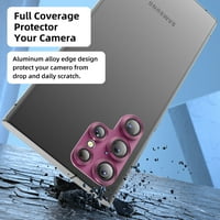 Elegantni izgrozni objektiv kamere za zaštitu od kaljenog stakla za Samsung Galaxy S Ultra