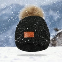 Toddler Winter Hats Topli skijaši šešir stilski pleteni kapu za djecu 1- godina Djevojke dječake Dječja