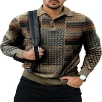 Paille Men Polo majica REVAL CACT T majice Dugi rukav Tee Classic Fit Trčanje pulover stil G 2XL