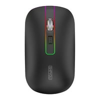 2.4G bežični miš + Bluetooth 5. Dual mod Mouse DPI mini ultra tanak tihi miš miša