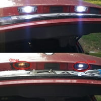 Bijela 12SMD COB LED sa žarulje za unutrašnjost automobila Svjetla za kupolu Z9C0