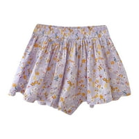 Booker Toddler Summer Girls Hotsa Cvjetni printovi Modne Slatke kratke suknje za djevojčice odjeću