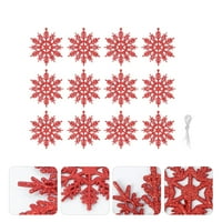 Plastični ukrasi za snježne pahulje Božićne snježne pahulje za božićne ukrase