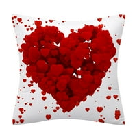 Xiuh Valentinovo jastuk jastuk sa jastukom Glitter Sofa bacač CASHION POKLOPAK UKUPNOM UKLJUČUJ