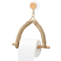 Držač za toaletni rol Vintage konoplje konop ručnik držač za toaletne papire za toaletni nosač za kupatilo za toalet