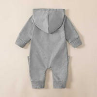 Aaiyomet Baby Rompers Djevojka dugih rukava za bebe za bebe djevojke za bebe Romper outfit ljetna odjeća