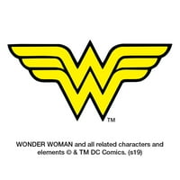 Wonder Women američka američka zastava logotip set sjajnih laminiranih oznaka
