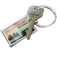 Keychain USA Rivers Lyell Fork Tuolumne River - Kalifornija