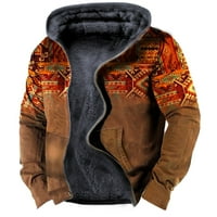 Hoodies za muškarce pune zip fleece tople jakne pokrivač zip jakna zip hoodie muns vintage street casual hoodie