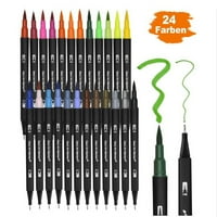 Dvostruka četkica za olovke, boje filcanog olovke za osjetilo, obrise markeri, finelineri osjetili olovke,