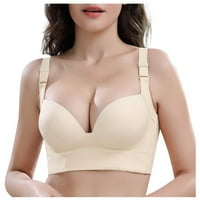 Cleance Womens Bras Comfort Bra Žene Push Up Bra Fashion Deep Cup BRA Sakrij se Back Diva NOVO LEGH