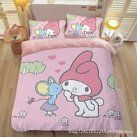 Kawaii Sanrio Crtani film Mymelody Soft 4-komadni set kućnog jednostrukih set anime pliša za djevojke