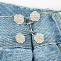 Fdelink DIY ručni pleteni pantni struk zateglica zateglica podesiva gumb Jean dugme dugme za pantalone