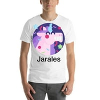 3xl Jarales Party jednorog kratkog rukavskog pamučnog majica s nedefiniranim poklonima