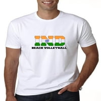 Odbojka na obali na plaži - Olimpijske igre - Rio - zastava Muška siva majica